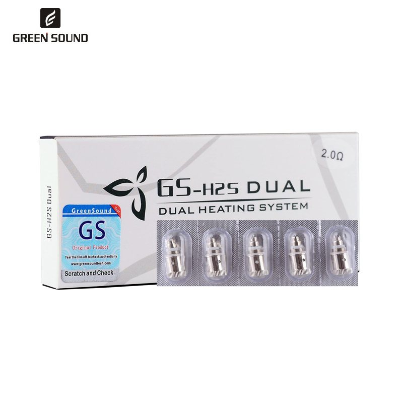 Vape Coil Replacement - 정품 GS H2S 듀얼 코일 교체용