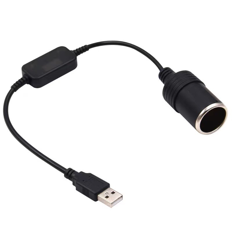 Vape Accessory - 5V 2A USB에서 12V 시가 라이터