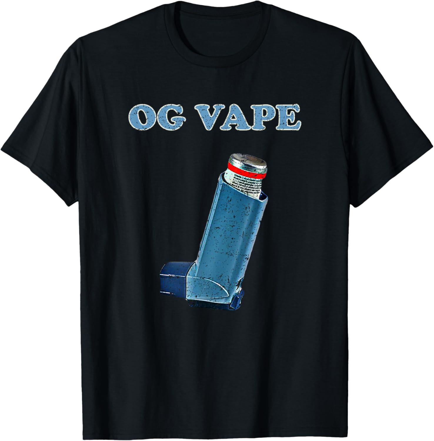 Vaping Shop - OG Vape Asthma Inhaler 그래픽 티
