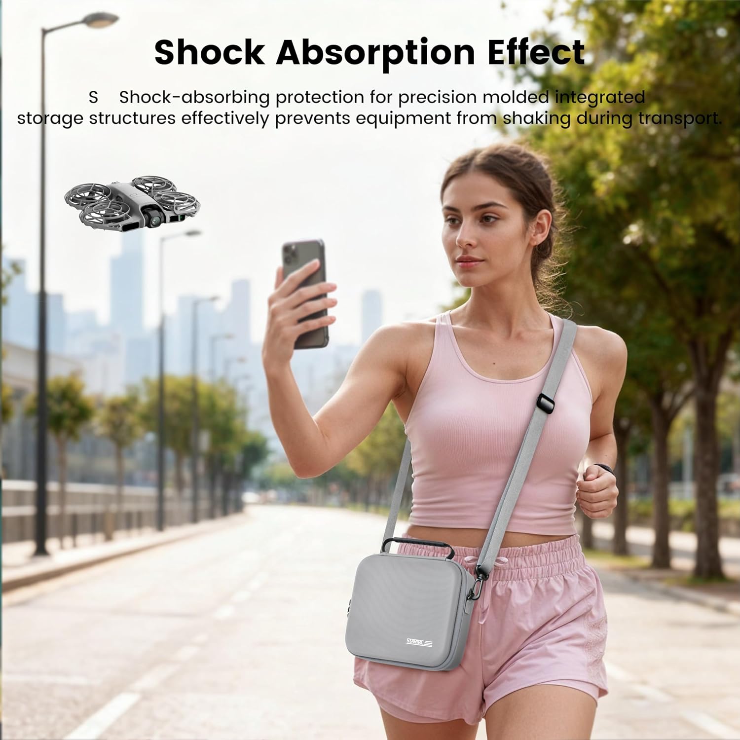 STARTRC Neo 2 휴대용 PU 숄더백 핸드백 D - Battery Case Storage 리뷰 및 가격