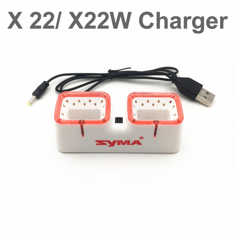 Syma X22 X22W 드론 배터리용 듀얼 USB 고 - Battery Case Storage 리뷰 및 가격