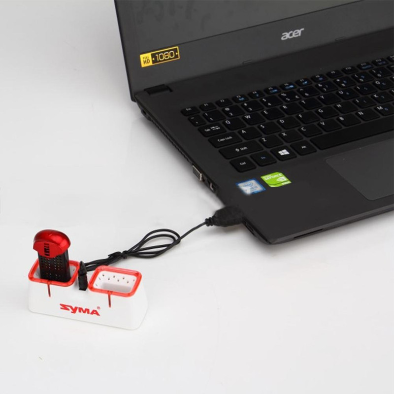 Syma X22 X22W 드론 배터리용 듀얼 USB 고 - Battery Case Storage 리뷰 및 가격
