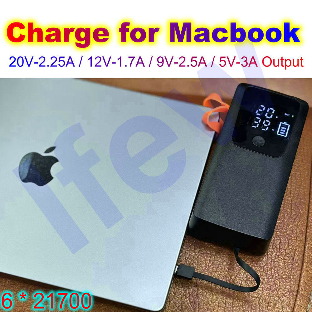맥북용 45W 파워 뱅크 케이스 21700 배터리 케이 - Battery Case Storage 리뷰 및 가격